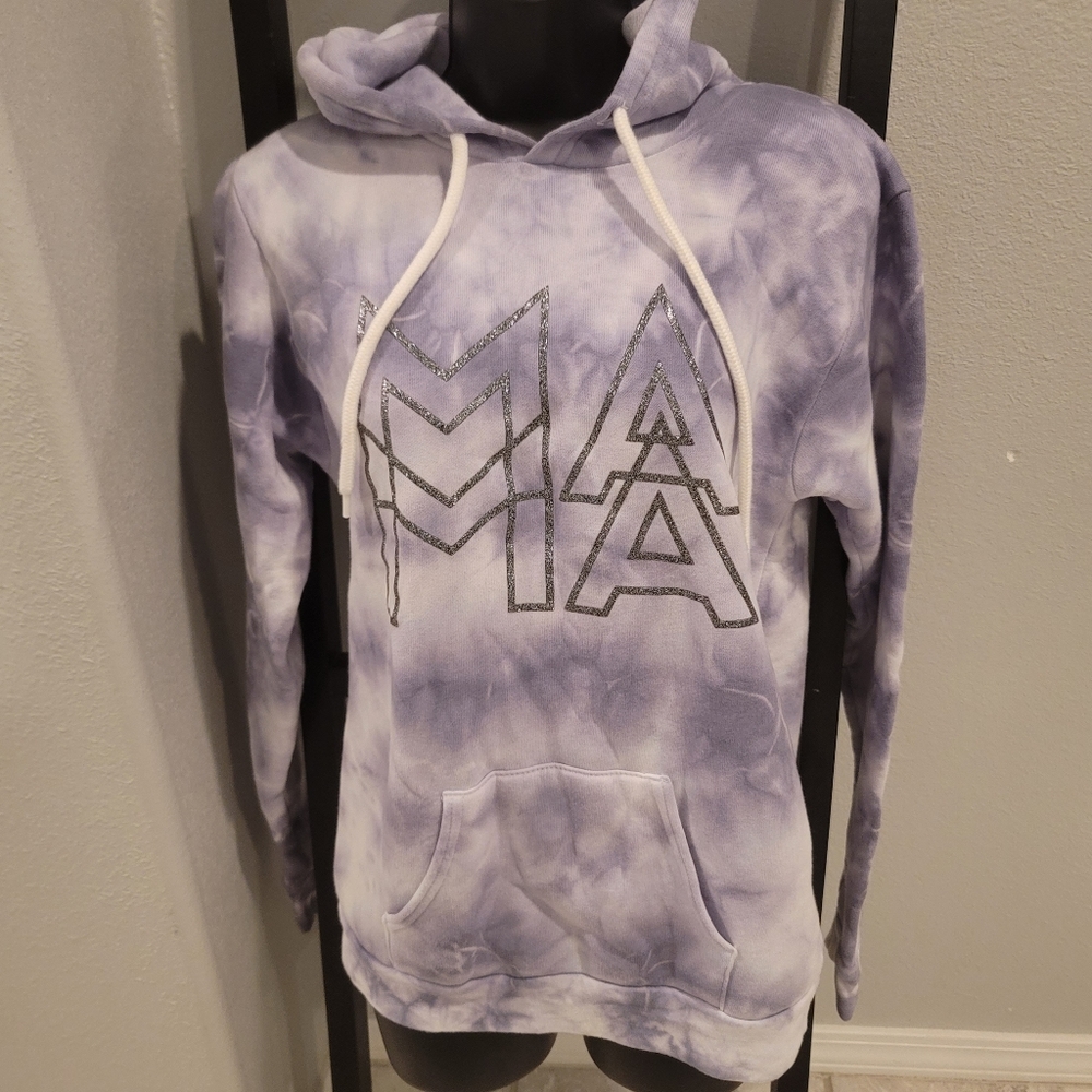 Purple Tie Dye MAMA Hoodie